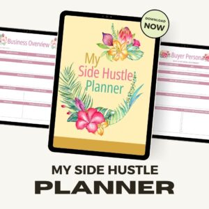 My Side Hustle Planner Cover